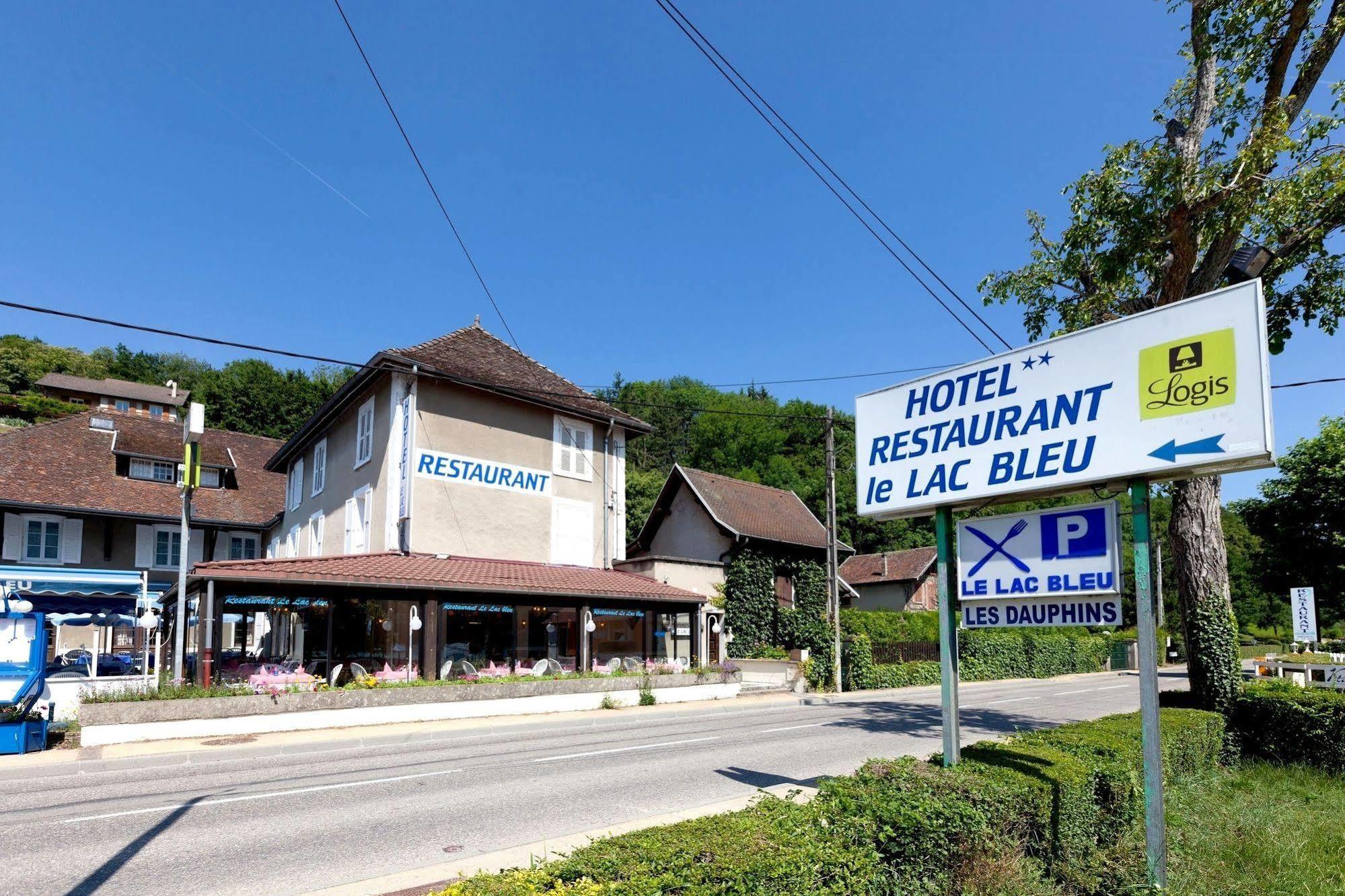 Hotel Le Lac Bleu Charavines Bagian luar foto