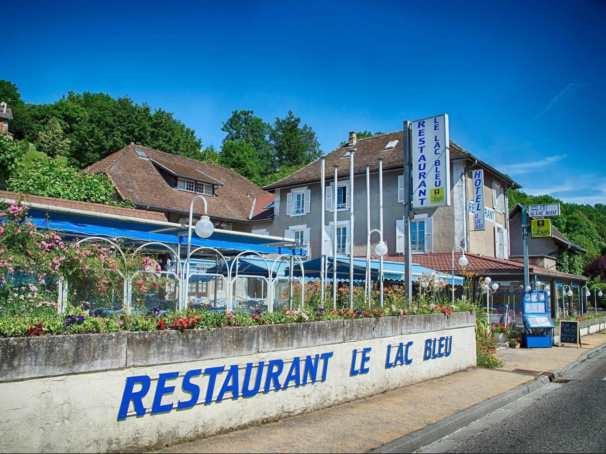 Hotel Le Lac Bleu Charavines Bagian luar foto